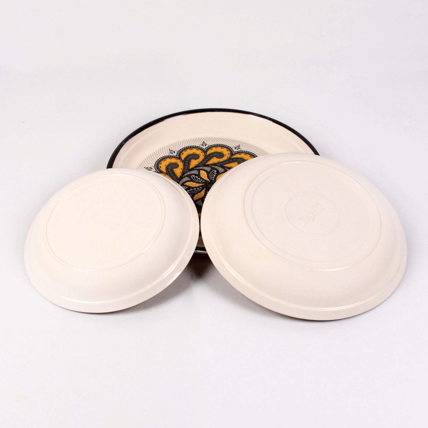 Majestic Melamine 6 pieces plate RT set Made of BPA-free break resistant melamine