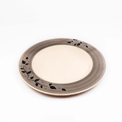 Pack Of 6Pcs Plates MAJESTIC Melamine Double Glazed Premium Quality Plates HEAVY WEIGHT