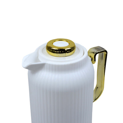 High quality OEM Pink Glass Arabic Coffee Pot 1.0L Thermal Jug /Thermos
