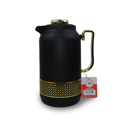 High quality OEM Pink Glass Arabic Coffee Pot 1.0L Thermal Jug /Thermos