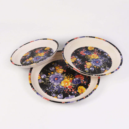 Majestic Melamine 6 pieces plate RT set  Made of BPA-free break resistant melamine