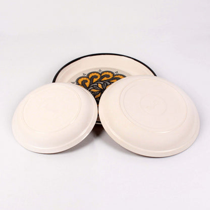 Majestic Melamine 6 pieces plate RT set  Made of BPA-free break resistant melamine