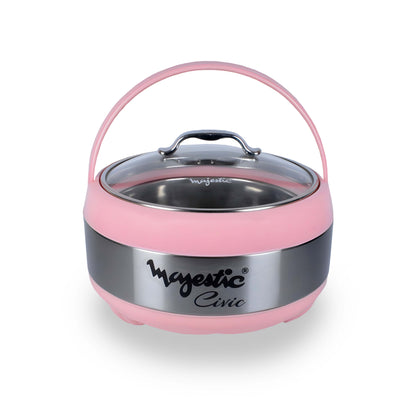 Majestic Unique 4L Large Hotpot – Premium Insulated Food Warmer |Keeps Food Hot & Fresh