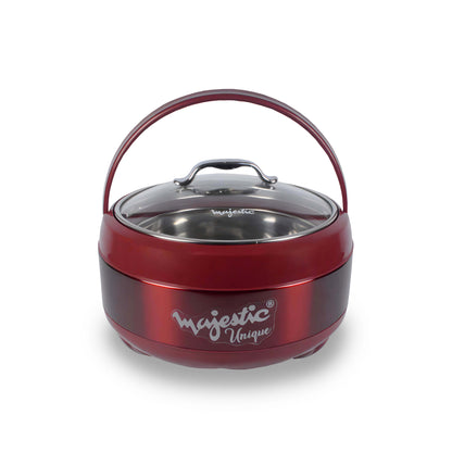 Majestic Unique 4L Large Hotpot – Premium Insulated Food Warmer |Keeps Food Hot & Fresh
